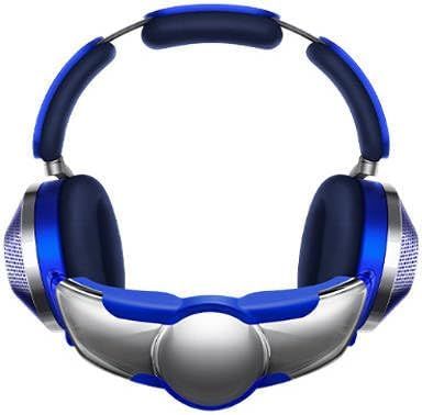Displays the product on a clean white background to provide a clear, unobstructed view of the headphones and neck massager design.
