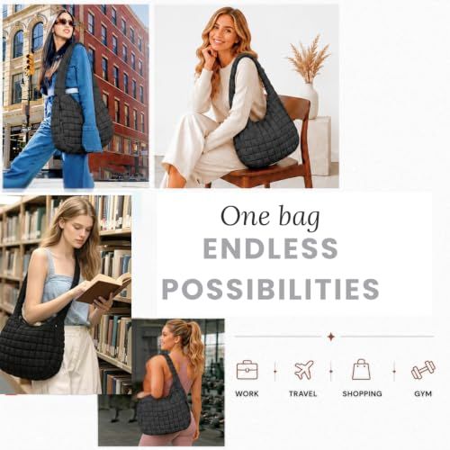Shows the bag across many scenarios including work, travel, shopping and gym to prove endless versatility.