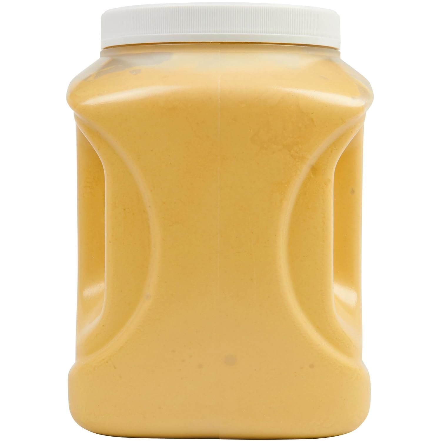 Shows the actual jar of cheese product on a clean white background so shoppers can see the packaging and product color clearly.