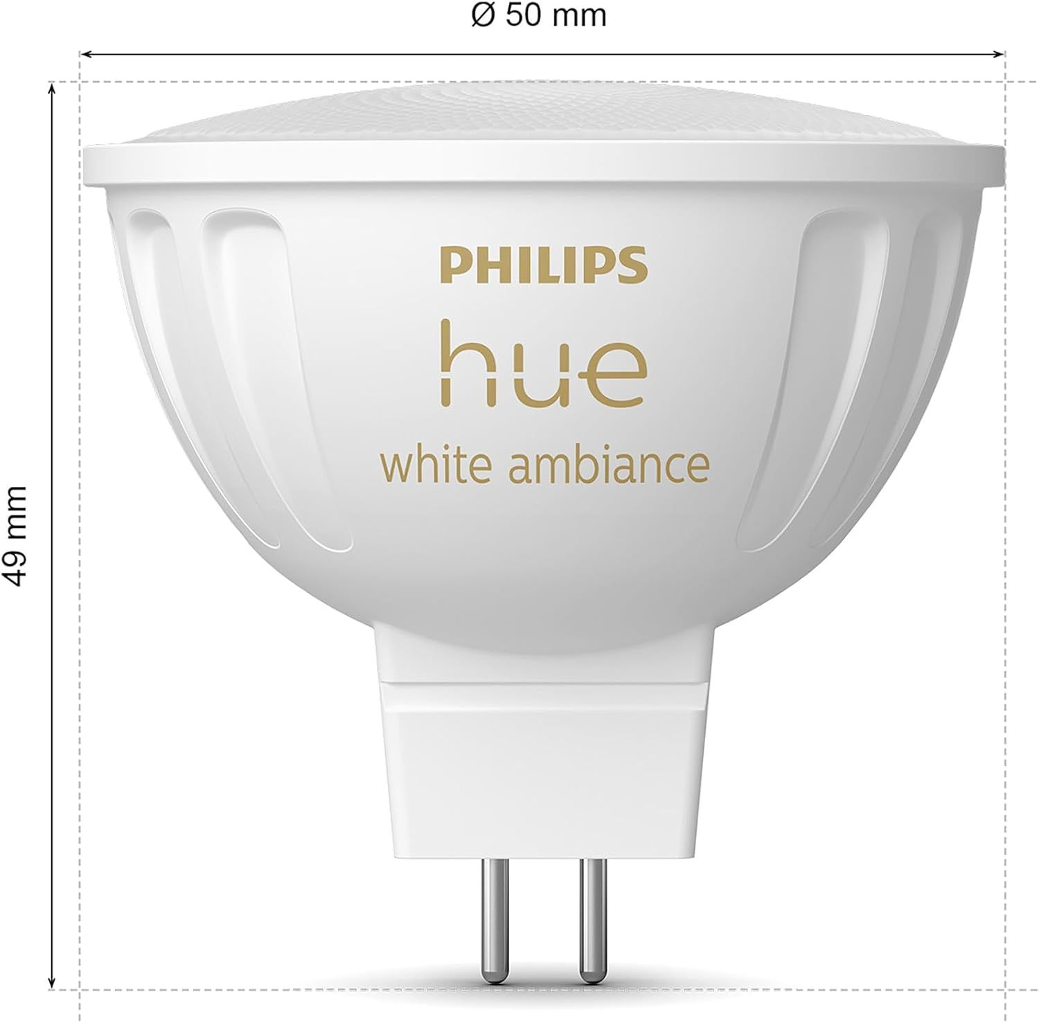 Gives exact dimensions so shoppers can confirm the bulb fits their fixture.