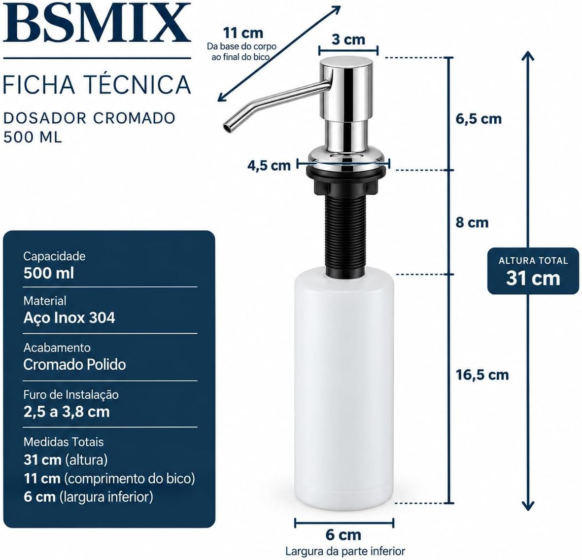 Gives exact dimensions and capacity details so shoppers can judge the physical size before purchase.
