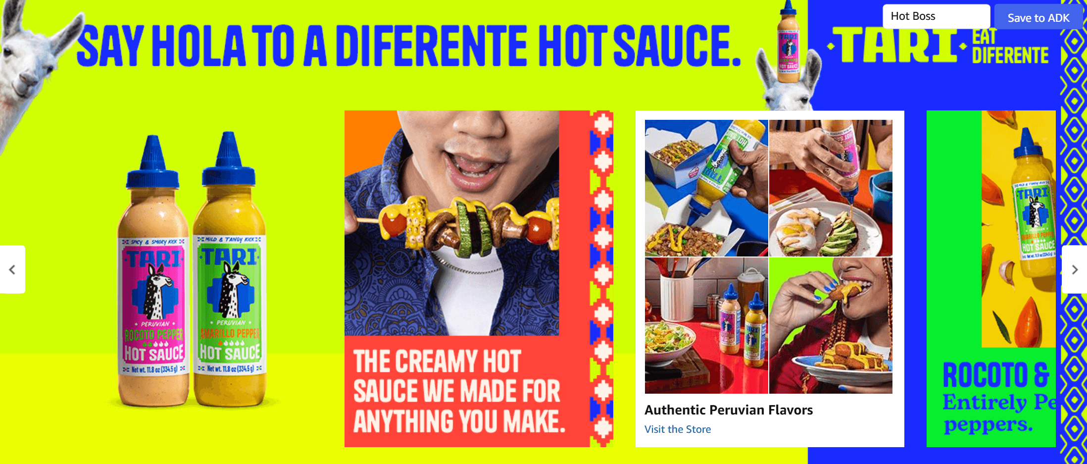 Brand Story for Amazon.com : Tari Peruvian Hot Sauces