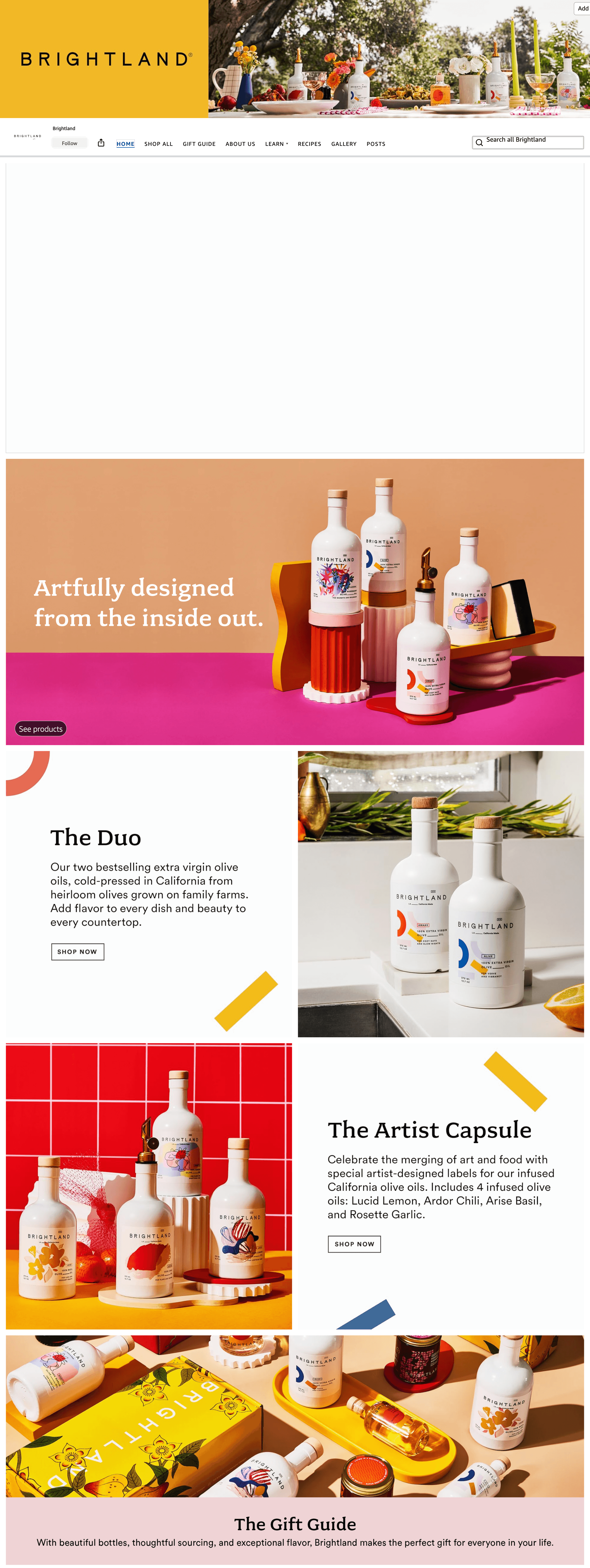 Brand Store for Amazon.com: Brightland