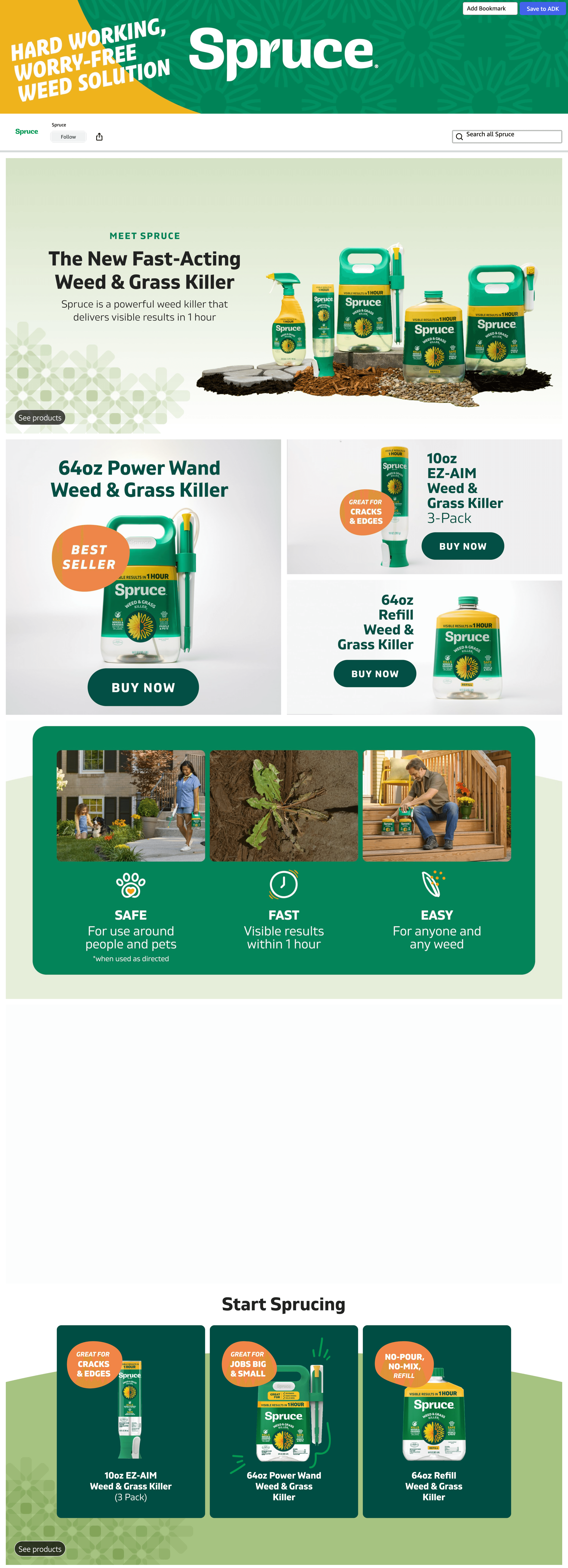 Brand Store for Amazon.com: Spruce