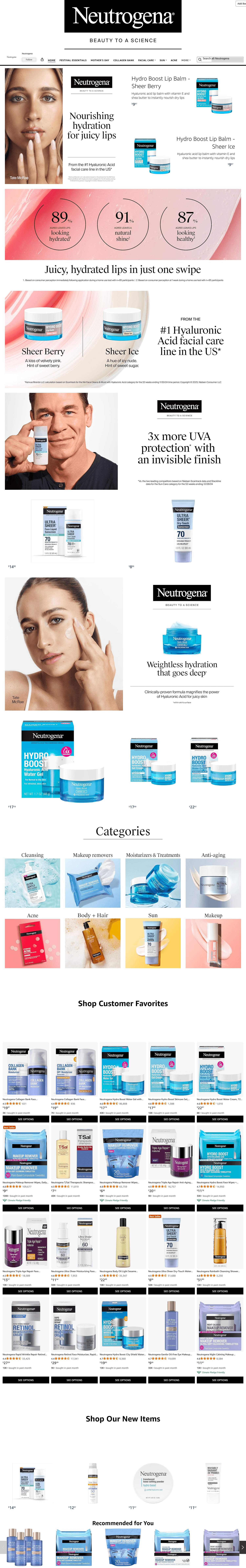 Brand Store for Amazon.com: Neutrogena