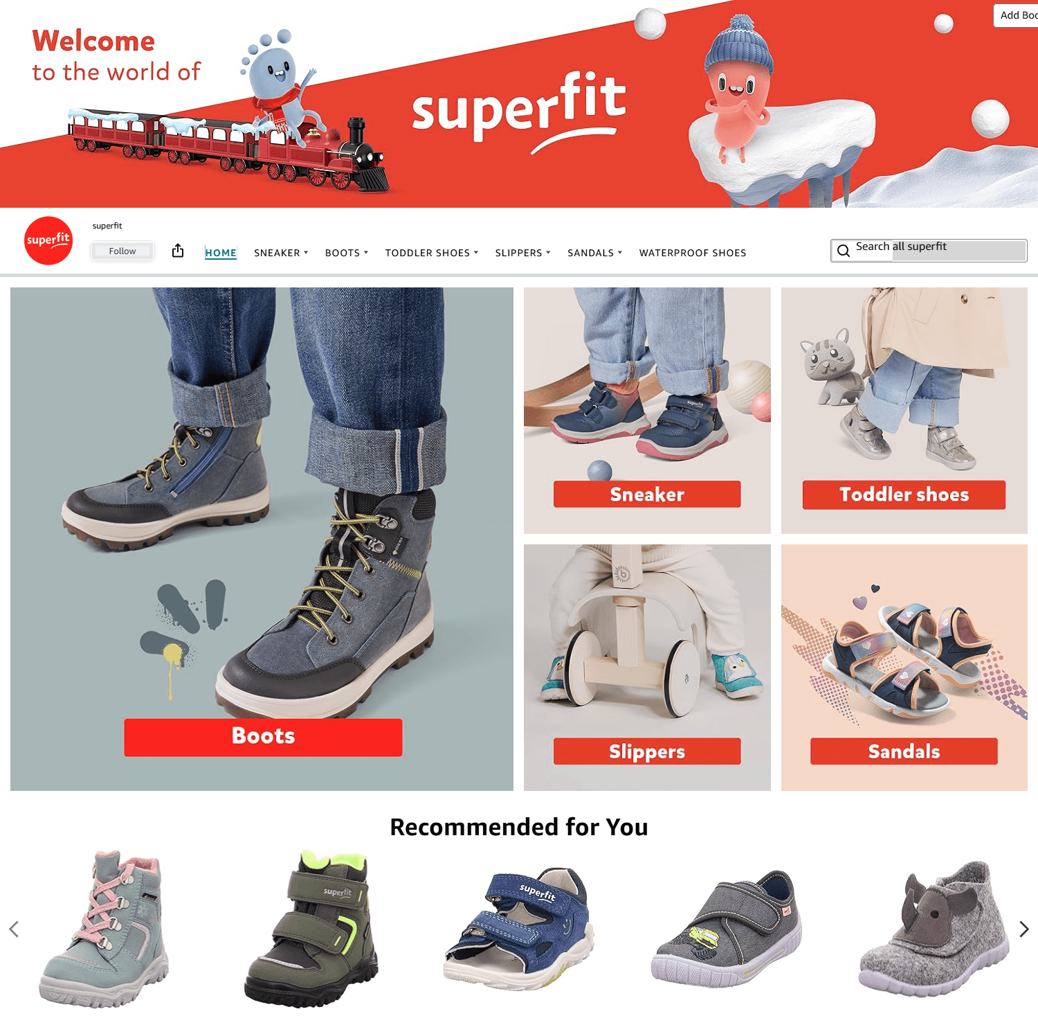 Brand Store for Amazon.co.uk: superfit