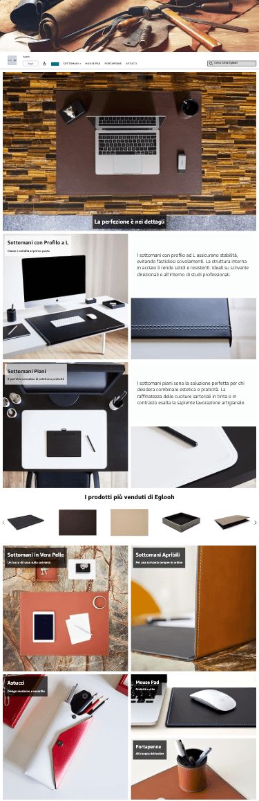 Brand Store for Amazon.it: Eglooh