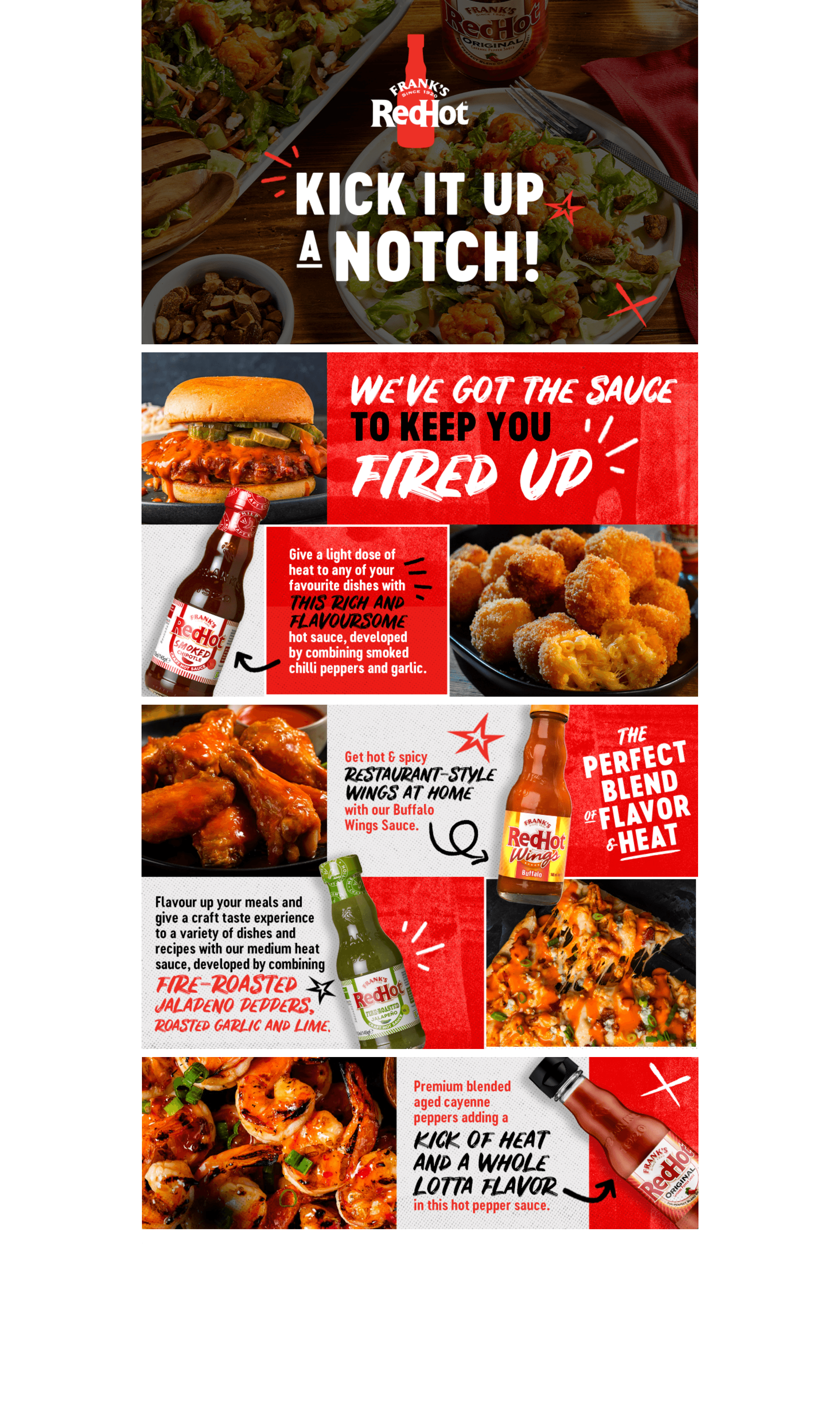 Premium A+ Content for Frank's RedHot Original Cayenne Pepper Sauce 148 ML