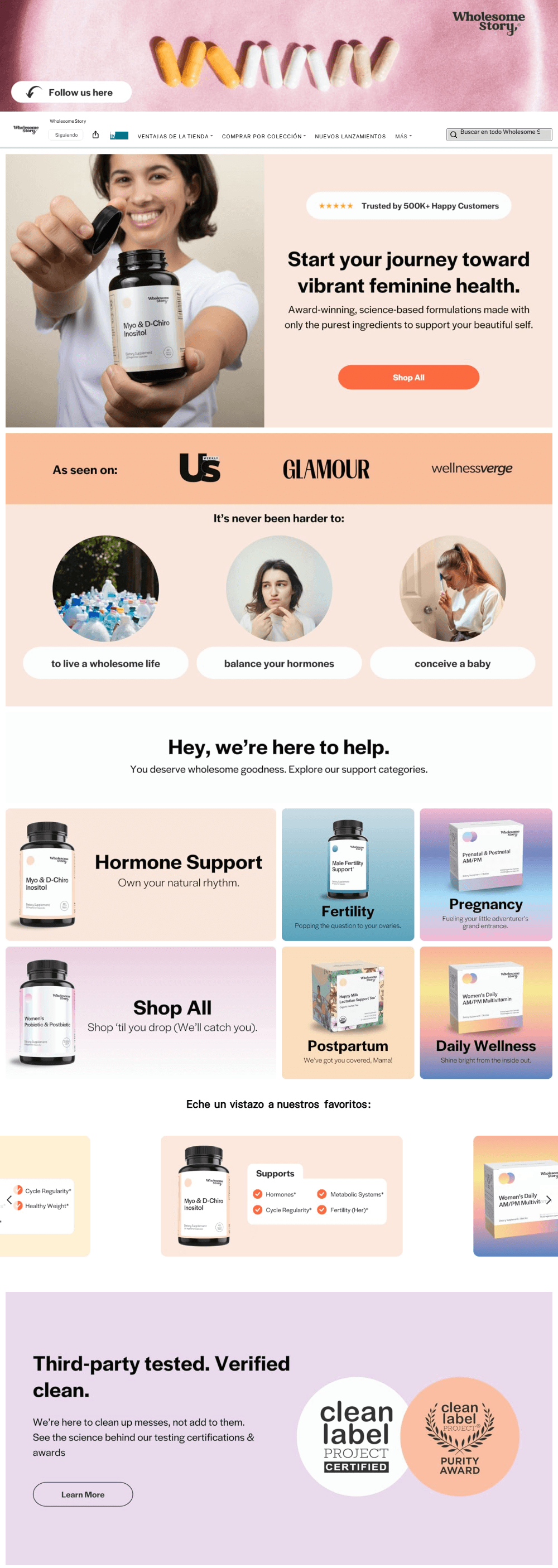 Brand Store for Amazon.com: Wholesome Story