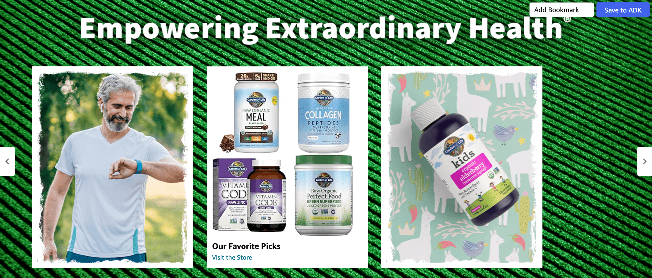 Brand Story for Amazon.com: Garden of Life Raw Organic Meal Replacement Shakes