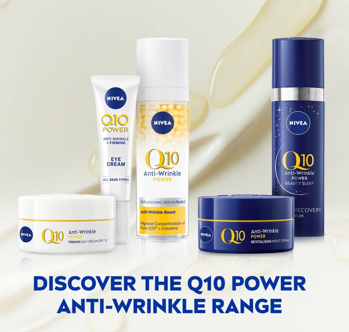 Secondary Images for NIVEA Q10 Anti-Wrinkle Power Revitalising Night Cream Anti-Wrinkle Face Cream with Skin…