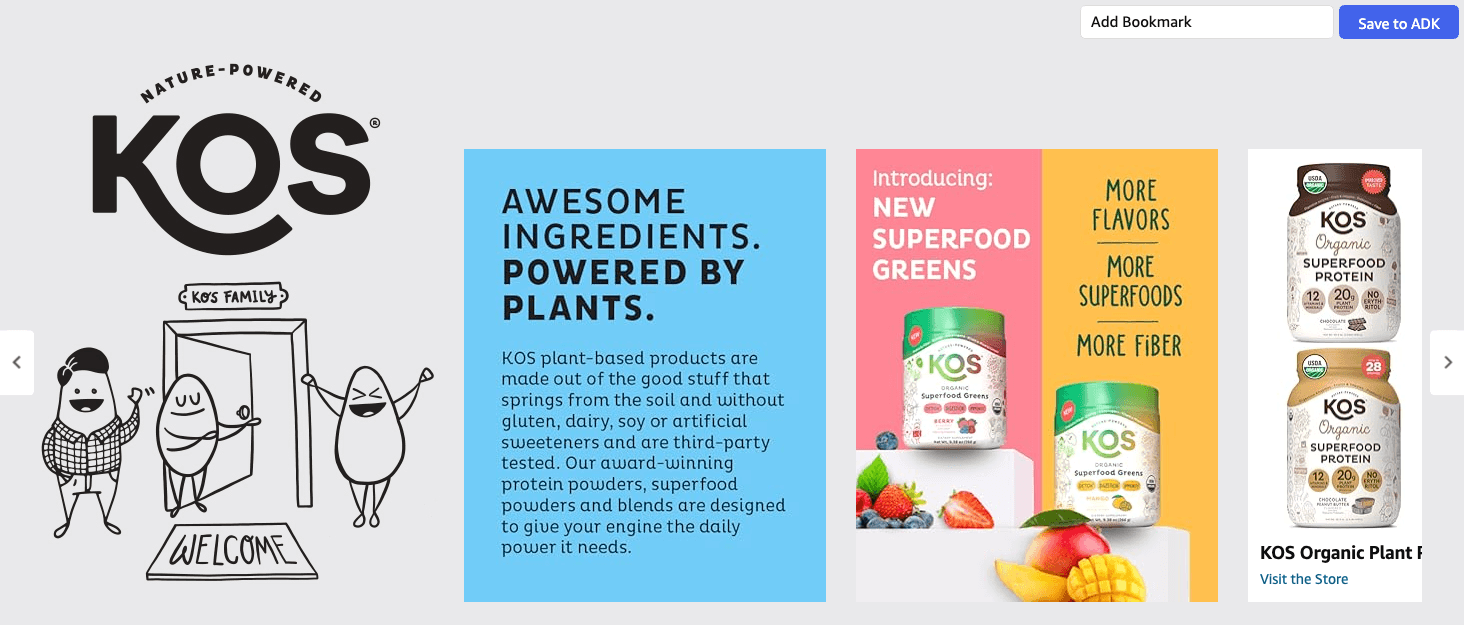 Brand Story for Amazon.com: KOS Organic Beet Root Powder