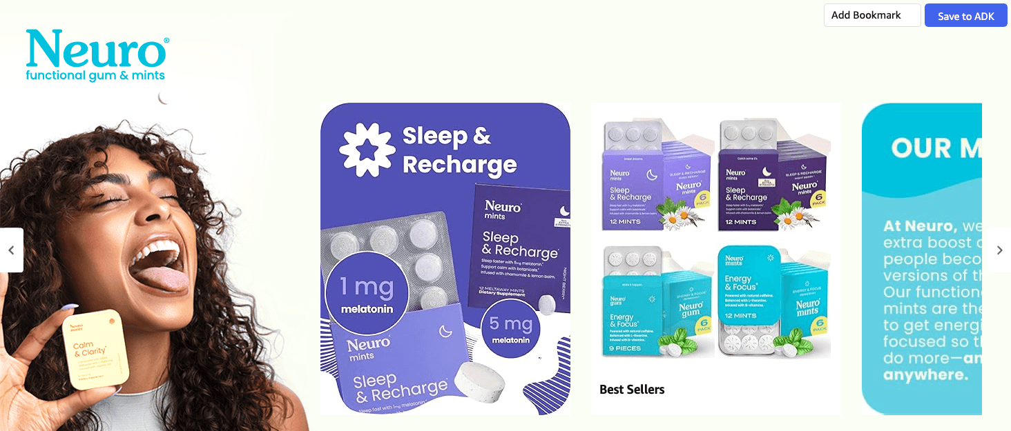 Brand Story for Amazon.com: NeuroGum Energy Caffeine Gum (54 Pieces)
