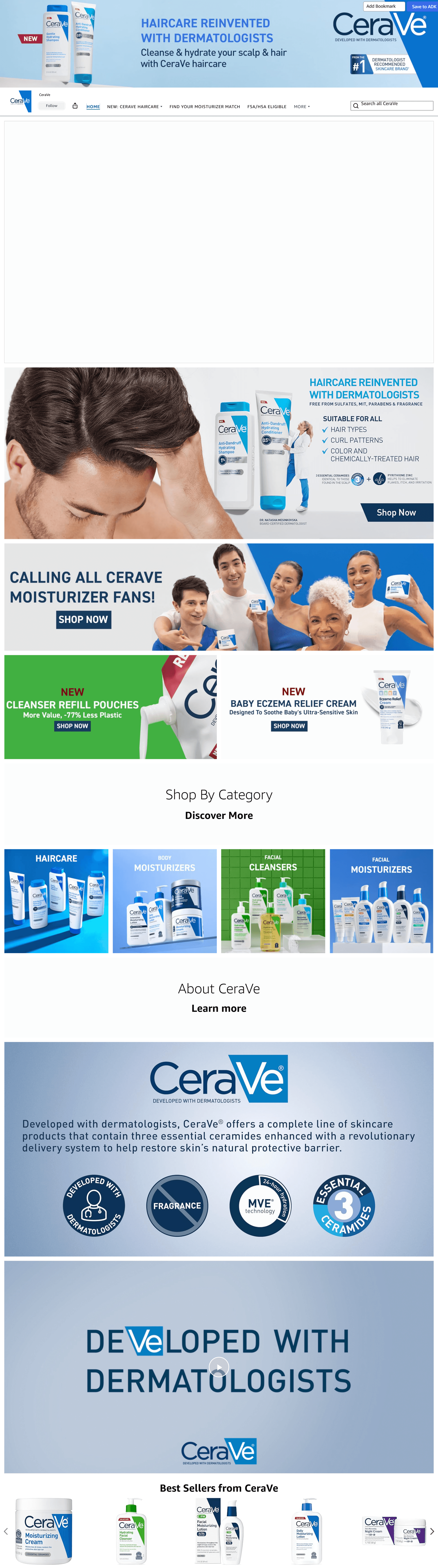 Brand Store for Amazon.com: CeraVe