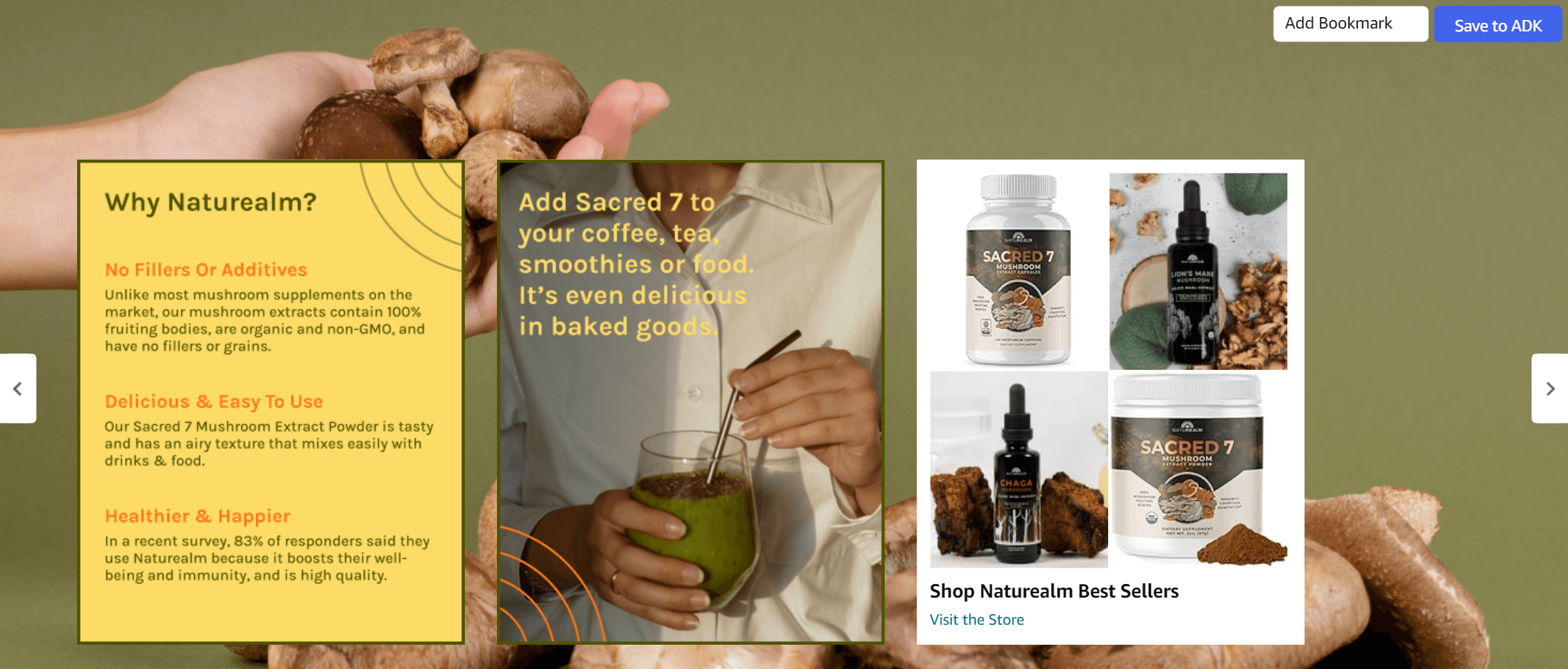 Brand Story for Amazon.com: Naturealm