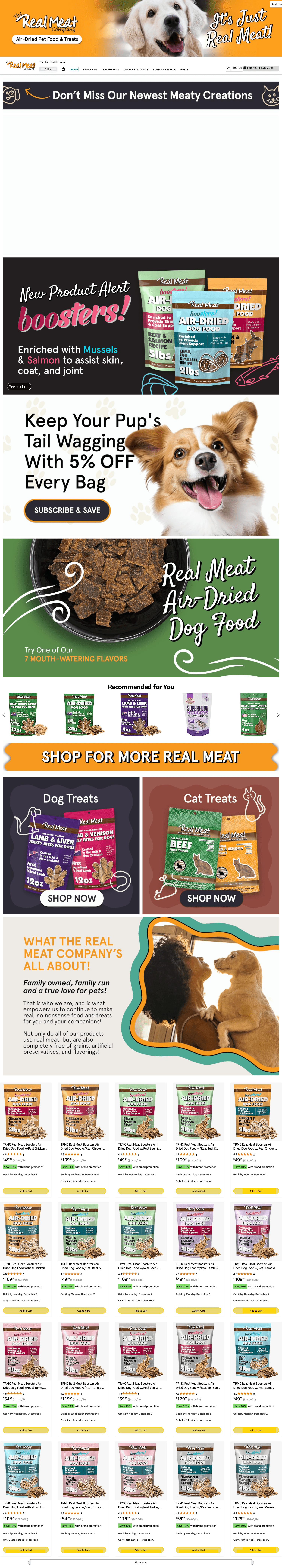 Brand Store for Amazon.com: The Real Meat Company