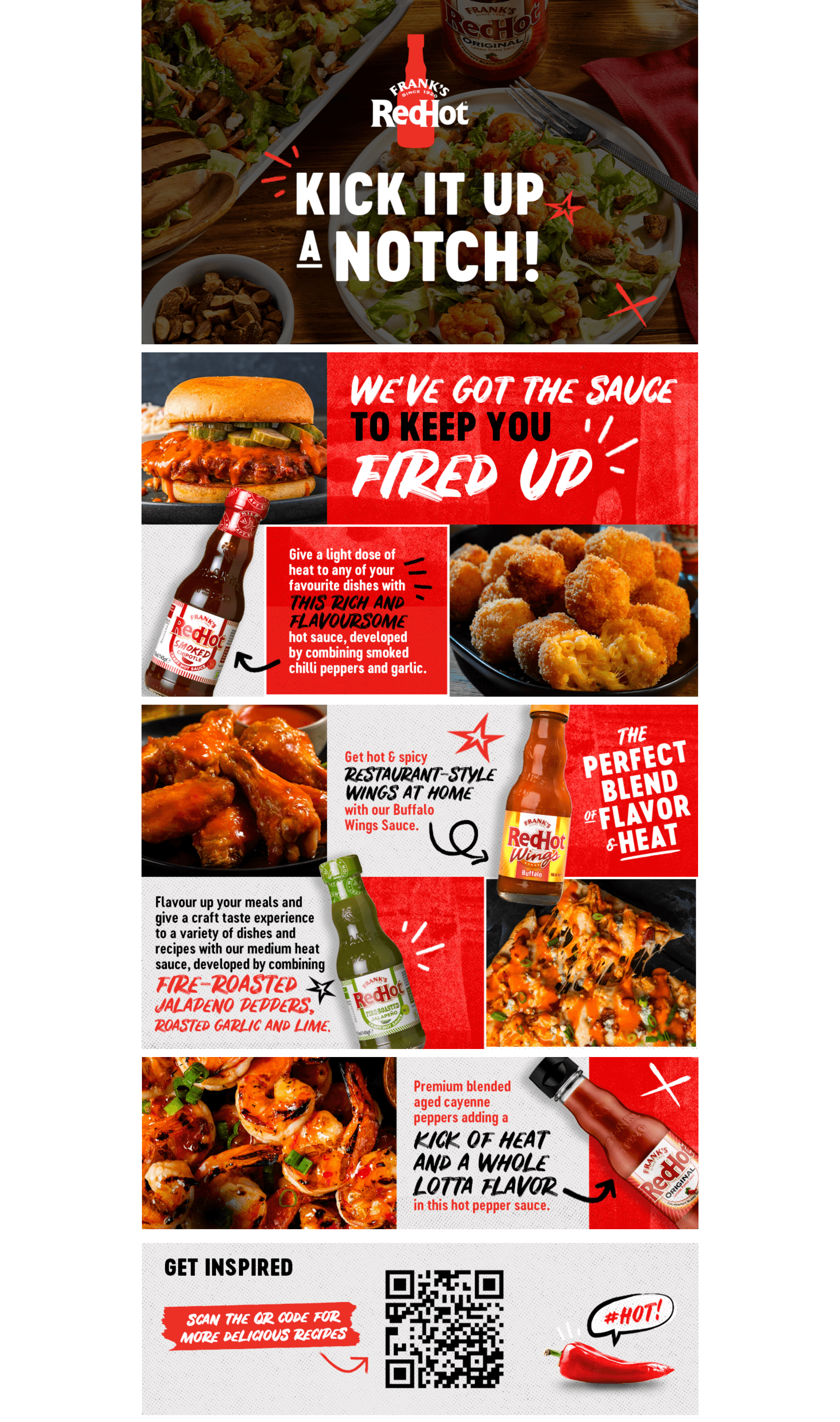 Premium A+ Content for Frank's RedHot Original Cayenne Pepper Sauce 148 ML