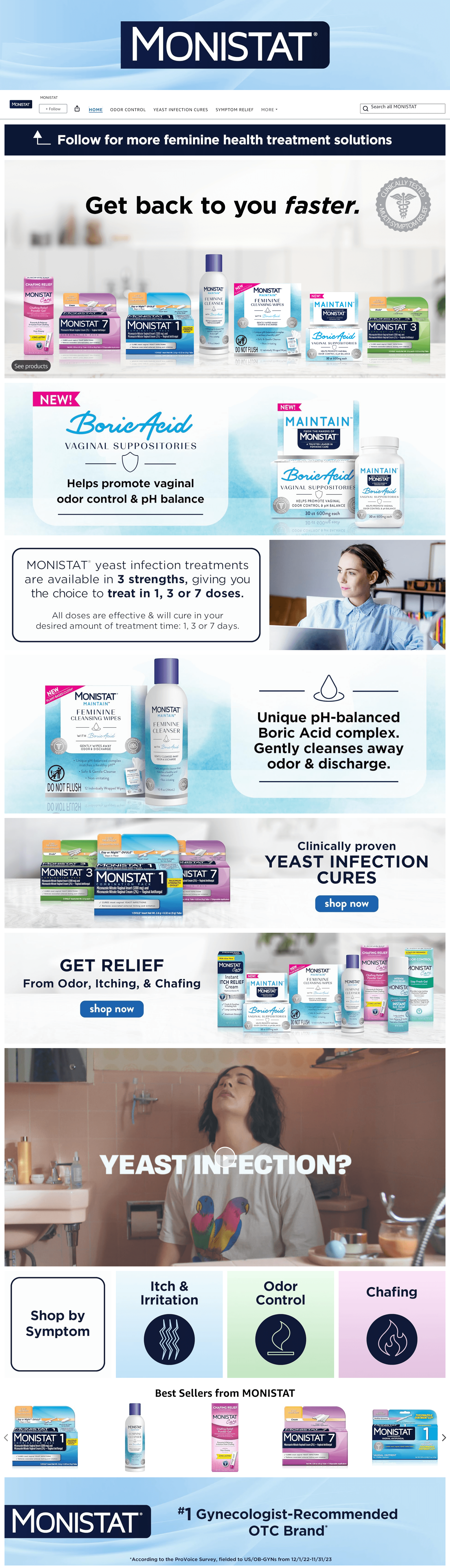 Brand Store for Amazon.com: MONISTAT
