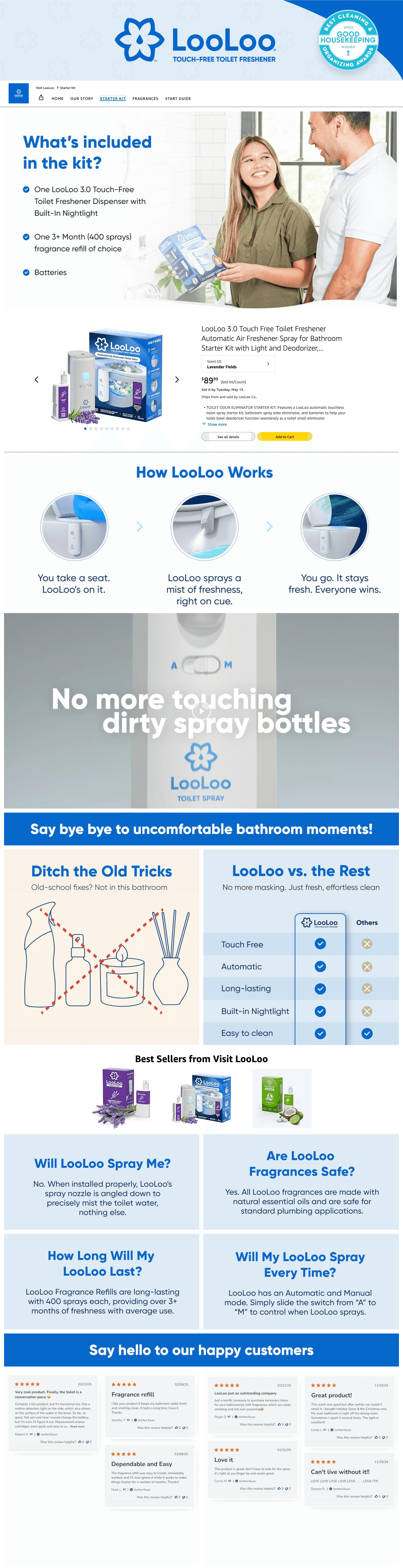 Brand Store for Amazon.com: Visit LooLoo : Starter Kit