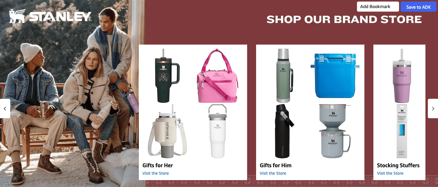 Brand Story for Amazon.com: Stanley Quencher H2.0 FlowState Stainless Steel Vacuum Insulated Tumbler…