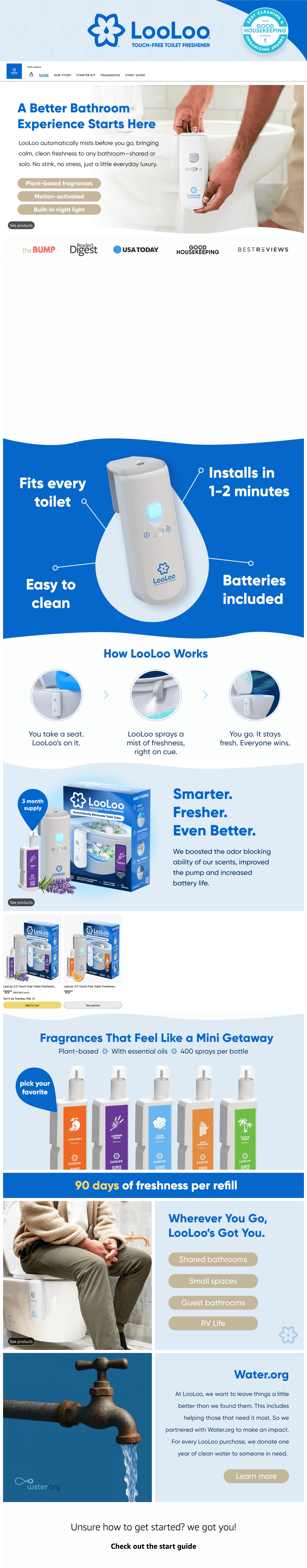Brand Store for Amazon.com: Visit LooLoo : Home page