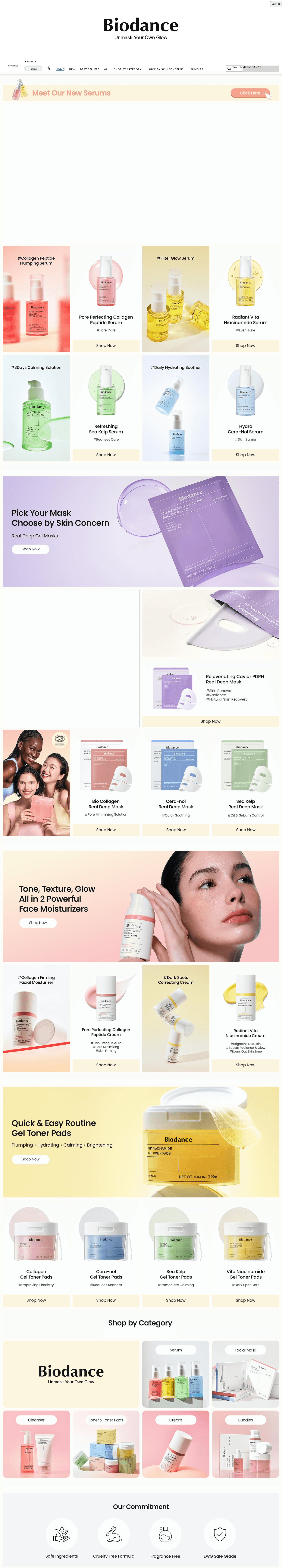 Brand Store for Amazon.com: BIODANCE