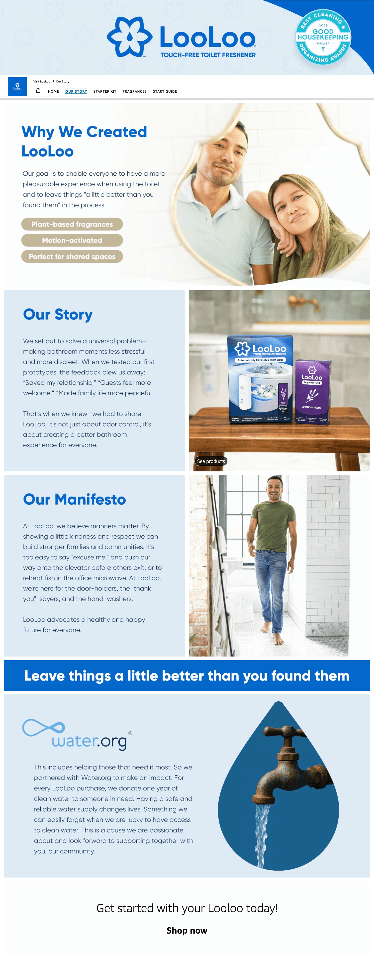 Brand Store for Amazon.com: Visit LooLoo : Our Story
