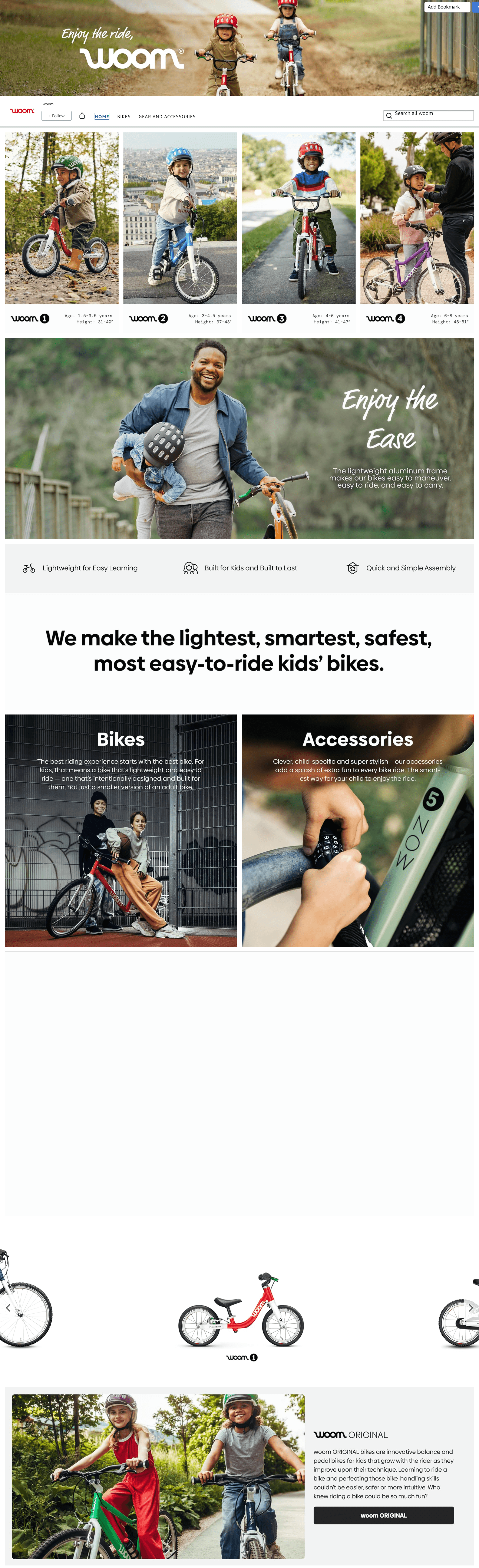 Brand Store for Amazon.com: woom
