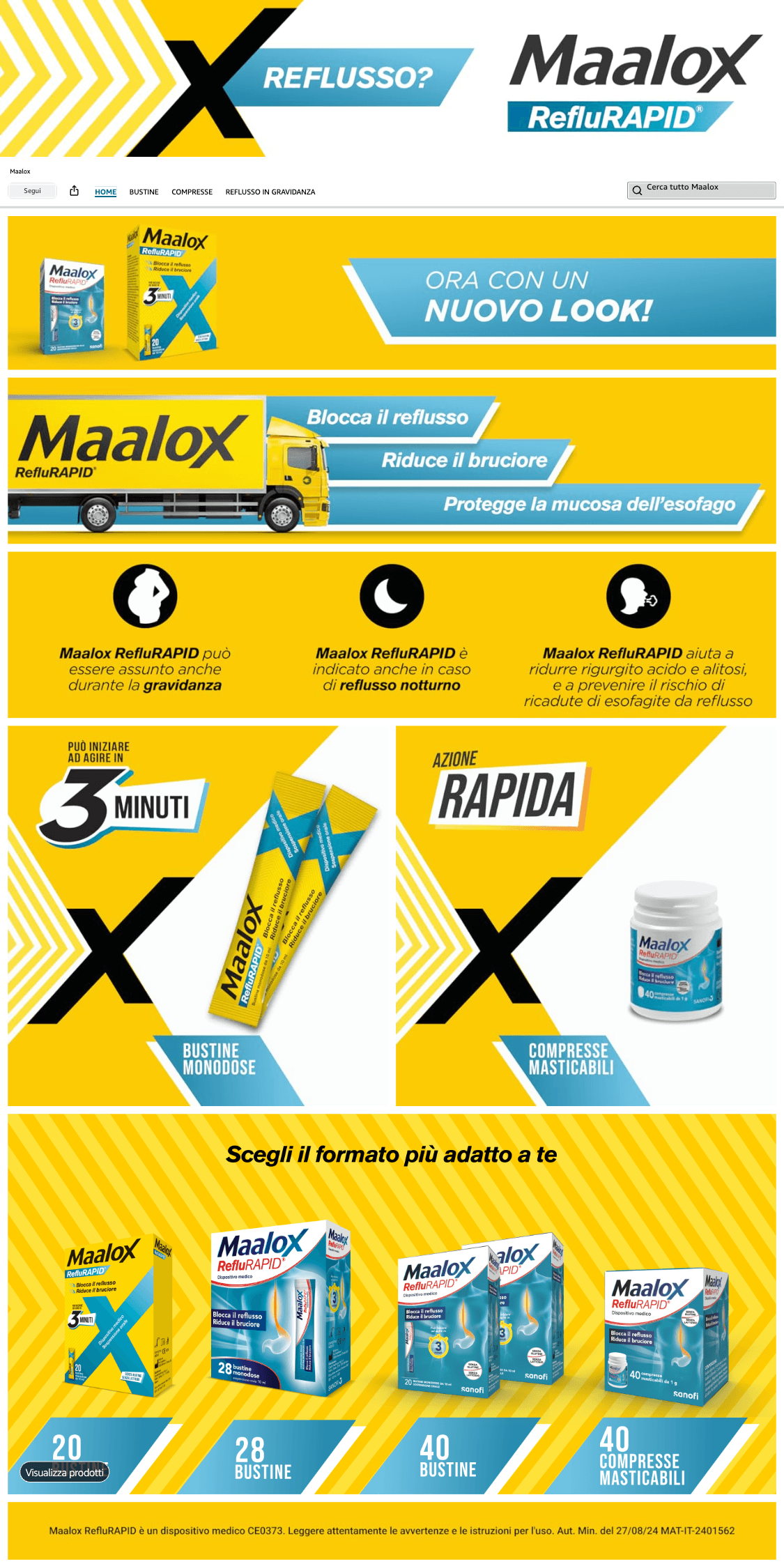 Brand Store for Amazon.it: Maalox