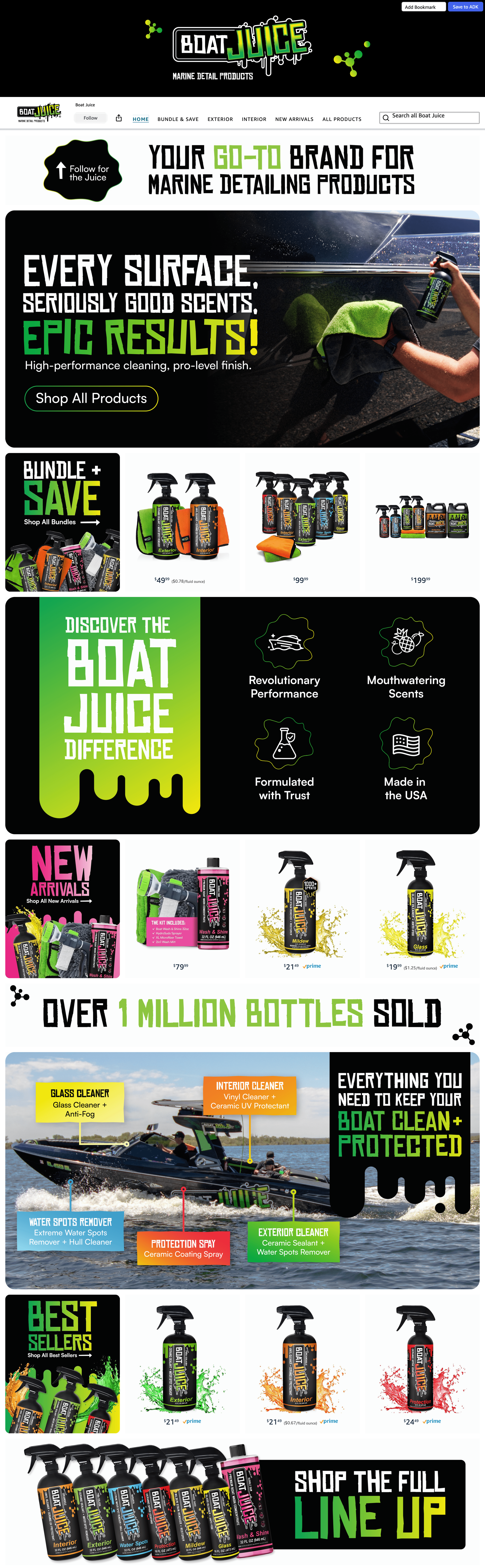 Brand Store for Amazon.com: Boat Juice