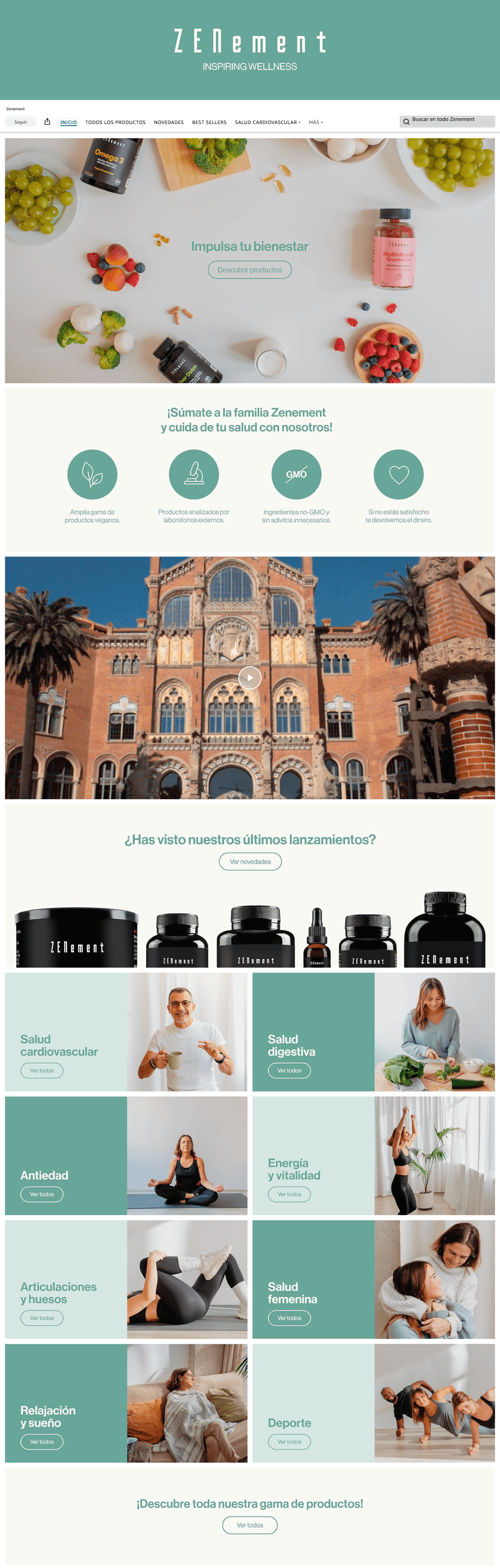 Brand Store for Amazon.es: Zenement