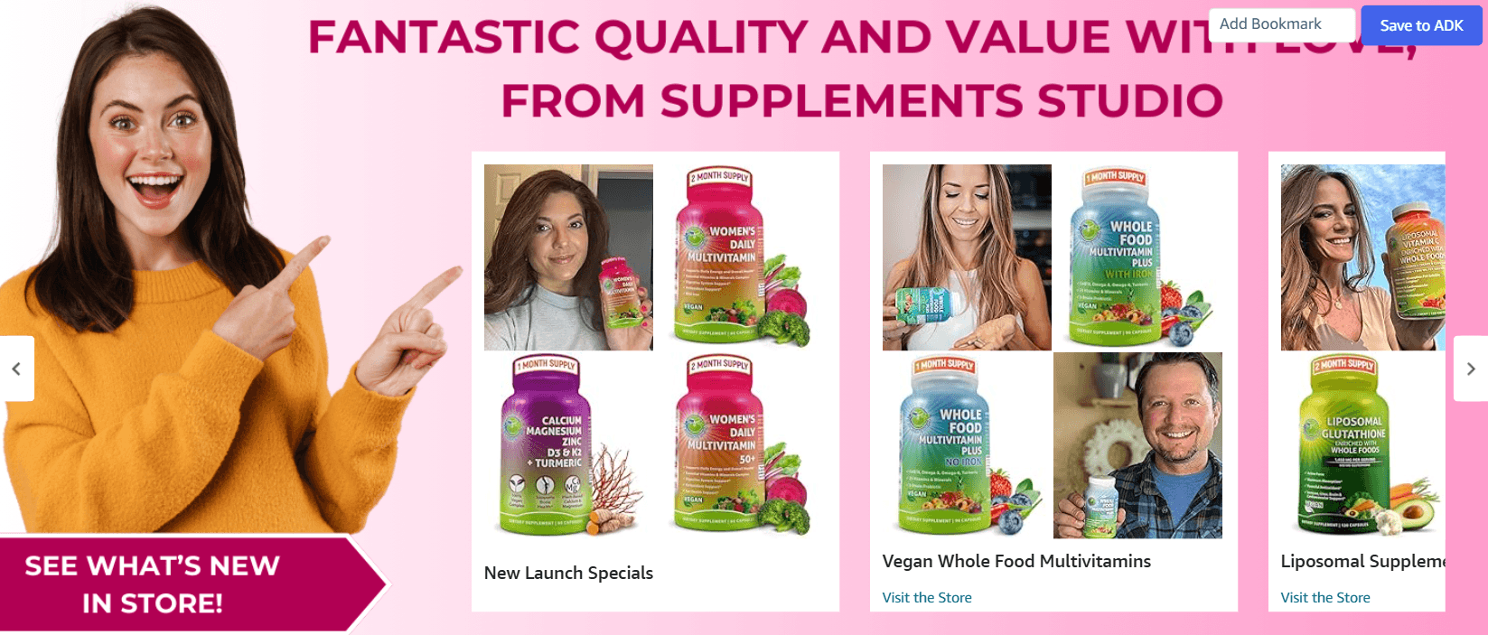 Brand Story for Amazon.com: Liposomal Glutathione 500mg