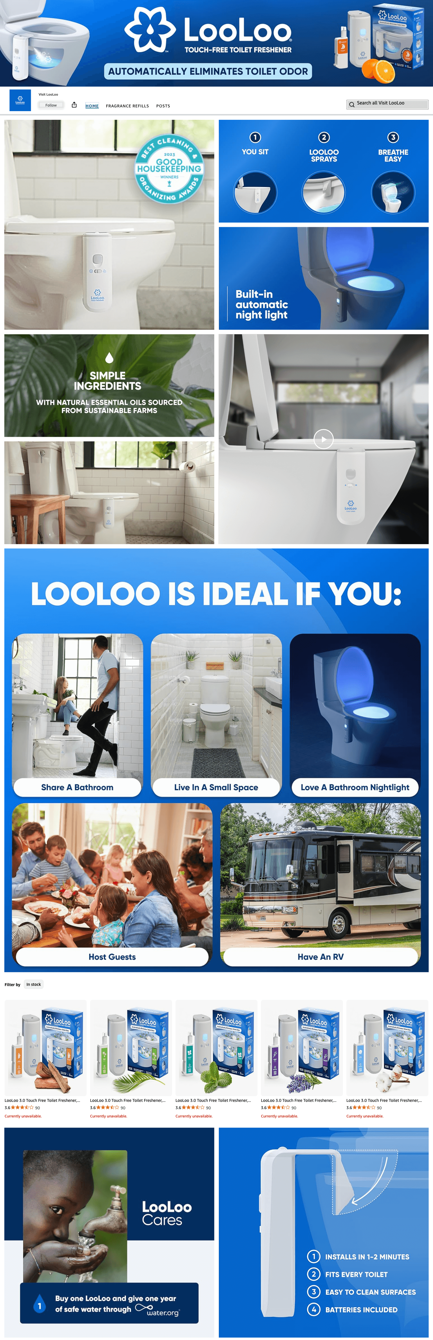 Brand Store for Amazon.com: Visit LooLoo