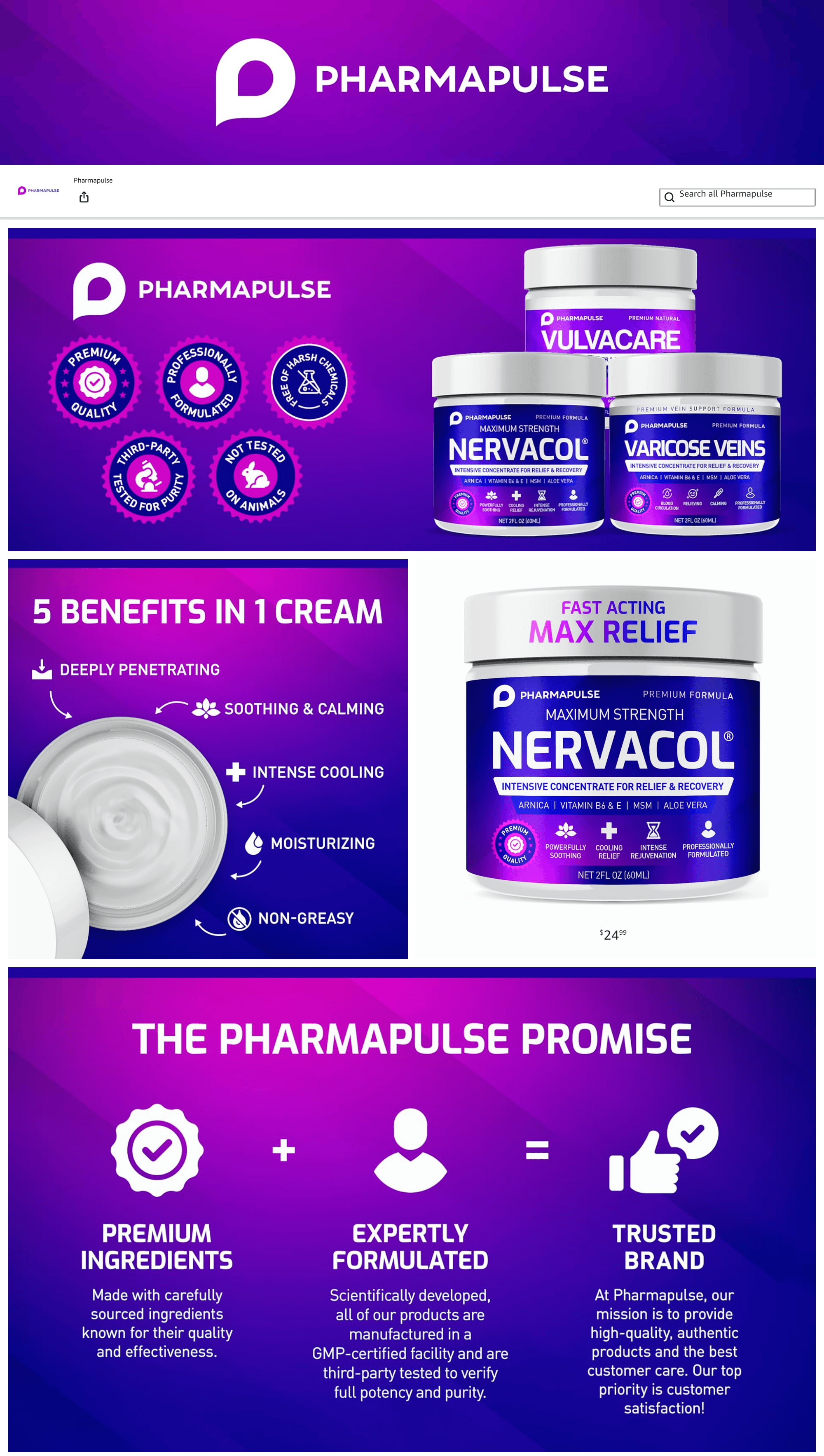 Brand Store for Amazon.com: Pharmapulse