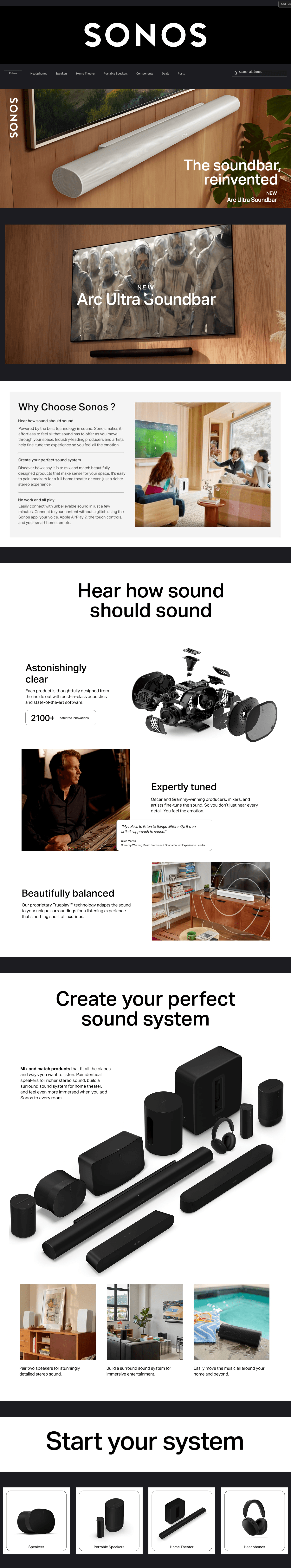 Brand Store for Amazon.com: Sonos