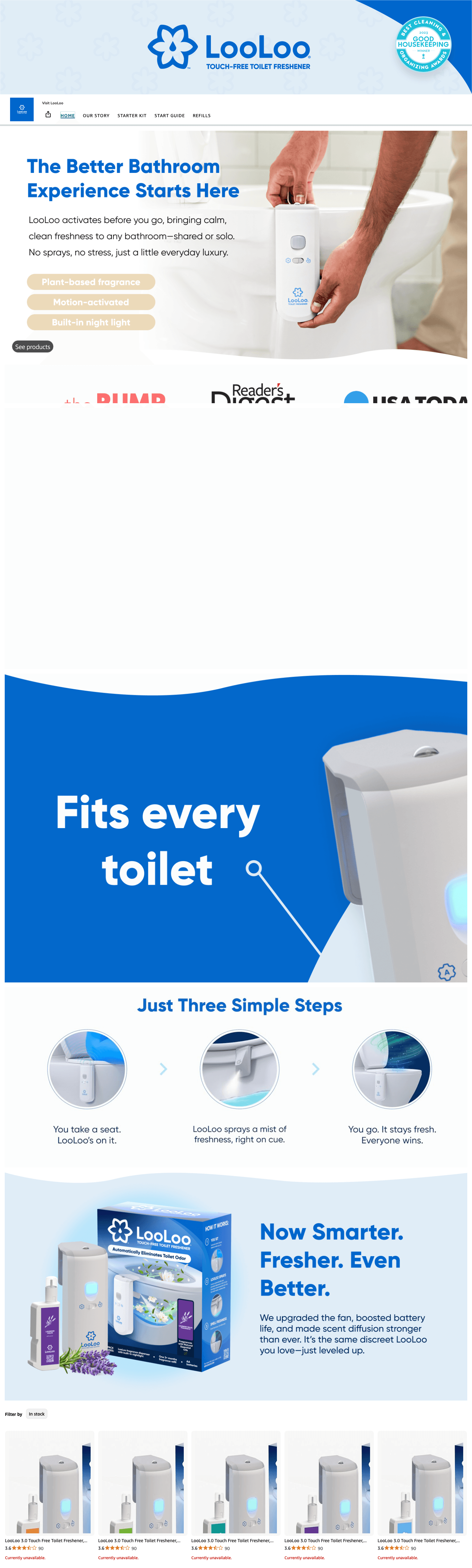 Brand Store for Amazon.com: Visit LooLoo : Home page
