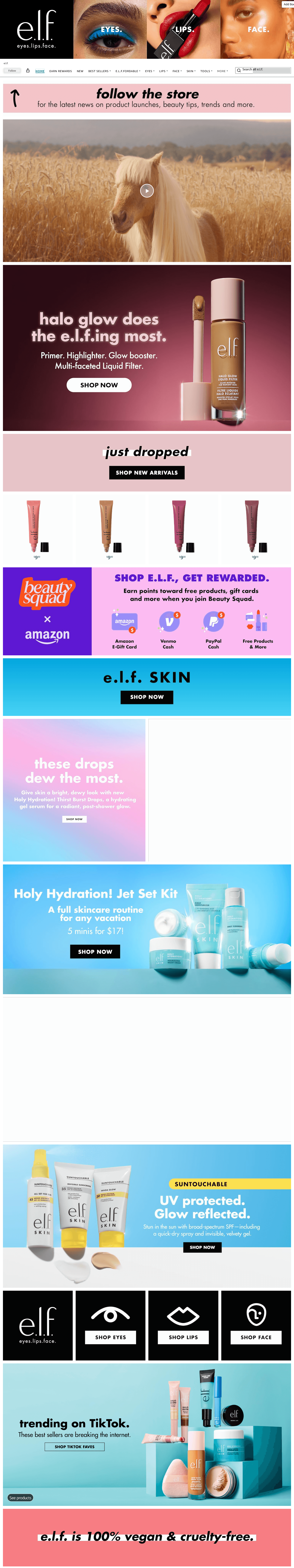 Brand Store for Amazon.com: e.l.f.