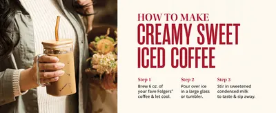 Gives shoppers a simple 3-step recipe idea, encouraging more ways to use and enjoy the product.
