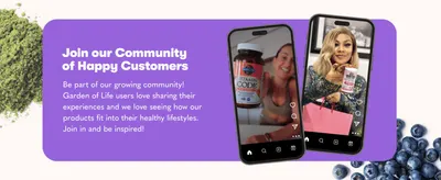 Shows real customer social posts and invites shoppers to join the community, building social proof. Positions the brand as one with a happy customer community.