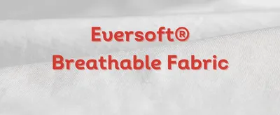 Highlights the breathable, soft fabric as the shirt's key material benefit.