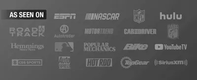 Displays the logos of well-known media and sports brands to build credibility and trust in the product.