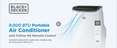 Communicates the unit's cooling power and room size coverage so shoppers can judge fit for their space. Highlights the remote control feature that lets users adjust temperature settings from…