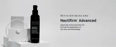 Introduces the brand and product with a clean premium presentation that builds confidence in its skincare claims. Communicates one benefit, firming the appearance of the neck and décolletage, in a…