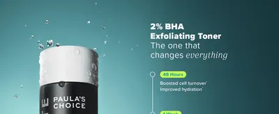 Introduces the toner's core promise of transformative results, starting with cell turnover and hydration gains within 48 hours. Uses a specific timeframe to make the speed of visible results…