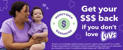 Reassures shoppers they can get a full refund if they are not satisfied, reducing purchase risk.