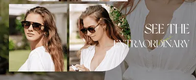 Reinforces brand positioning with an aspirational tagline paired with lifestyle photography of the product in use.