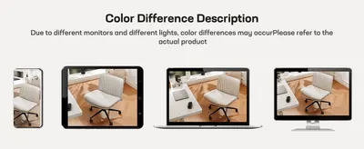 Reassures shoppers that on-screen color may vary slightly across devices, setting accurate expectations before purchase.