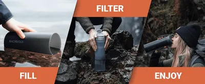 Walks shoppers through the simple three-step process of using the bottle to reassure them it is quick and easy to operate.