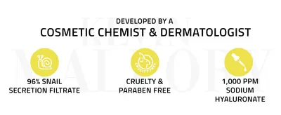 Builds credibility and communicates key formula benefits by highlighting expert development and three ingredient-related claims. Reassures shoppers the product meets cruelty-free and paraben-free…