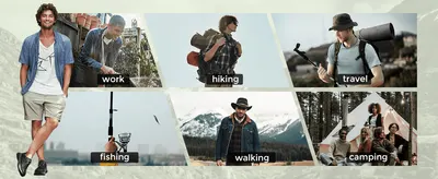 Shows the shoes suit six different activities and settings, reassuring shoppers of the product's versatility.